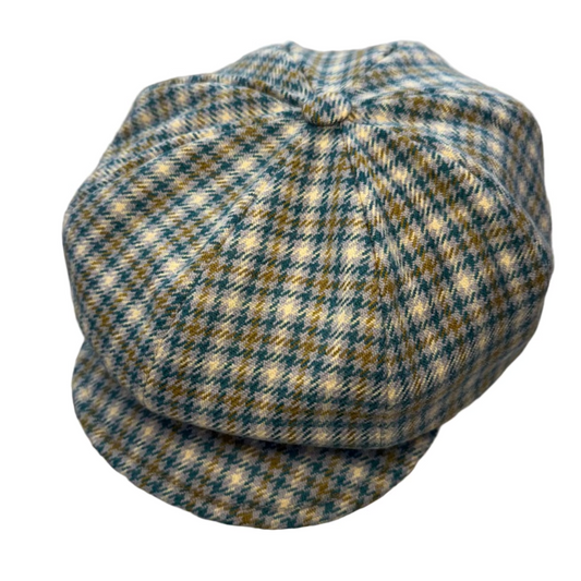 The Pemberley Plaid Women's Newsboy cap by FunkyBrims