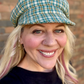 The Pemberley Plaid Women's Newsboy cap by FunkyBrims