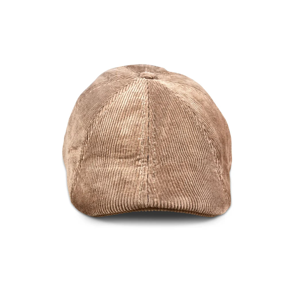 The Roy - Craft Tan Corduroy Cap by Boston Scally Co.