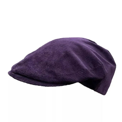 Royal Crown Edition Needlecord Flat Cap (2 Colors)