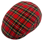 Royal Stewart Tartan Wool Flat Cap at FunkyBrims