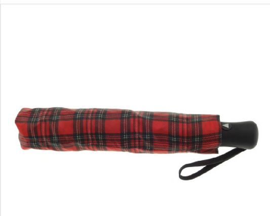 Royal Stewart Tartan Compact Umbrella by Glen Appin of Scotland