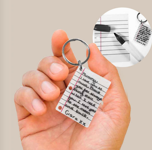 Letter Shrink Keyring Kit