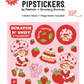 Strawberry Shortcake & Custard Scratch 'n Sniff Stickers