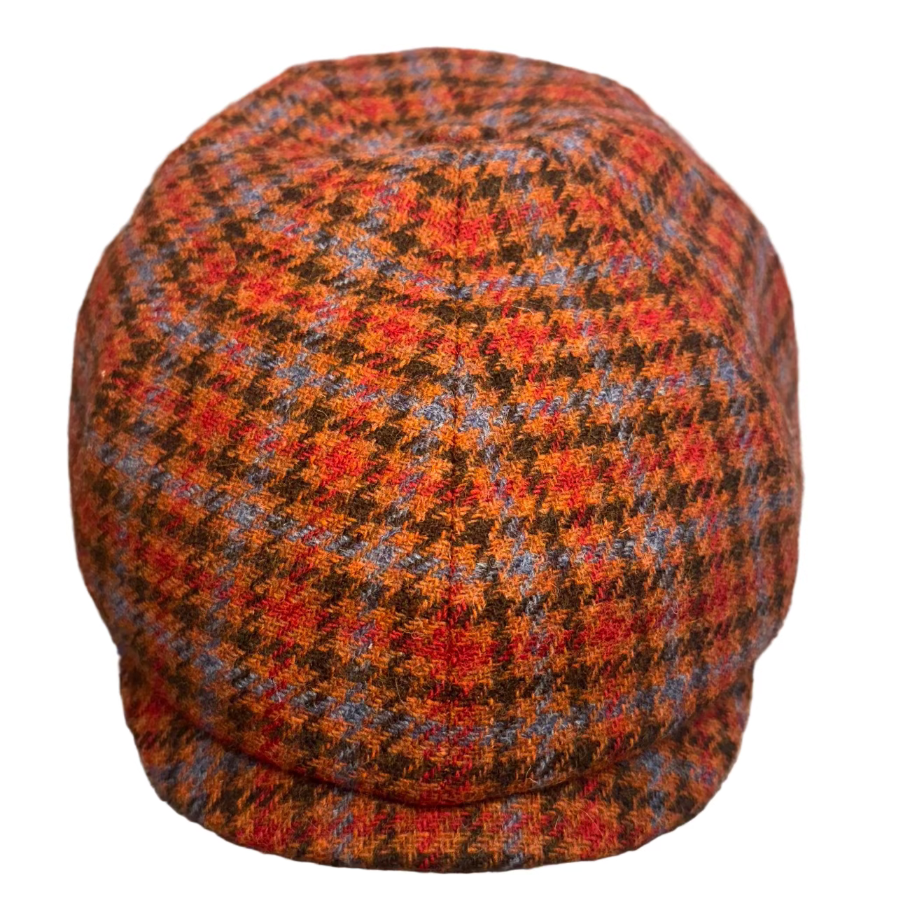 Siena rustic orange and blue pub cap by Alfonso d'Este x FunkyBrims.