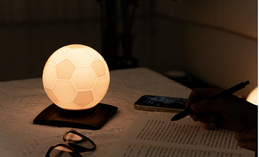 Mini Smart Soccer Spin Lamp