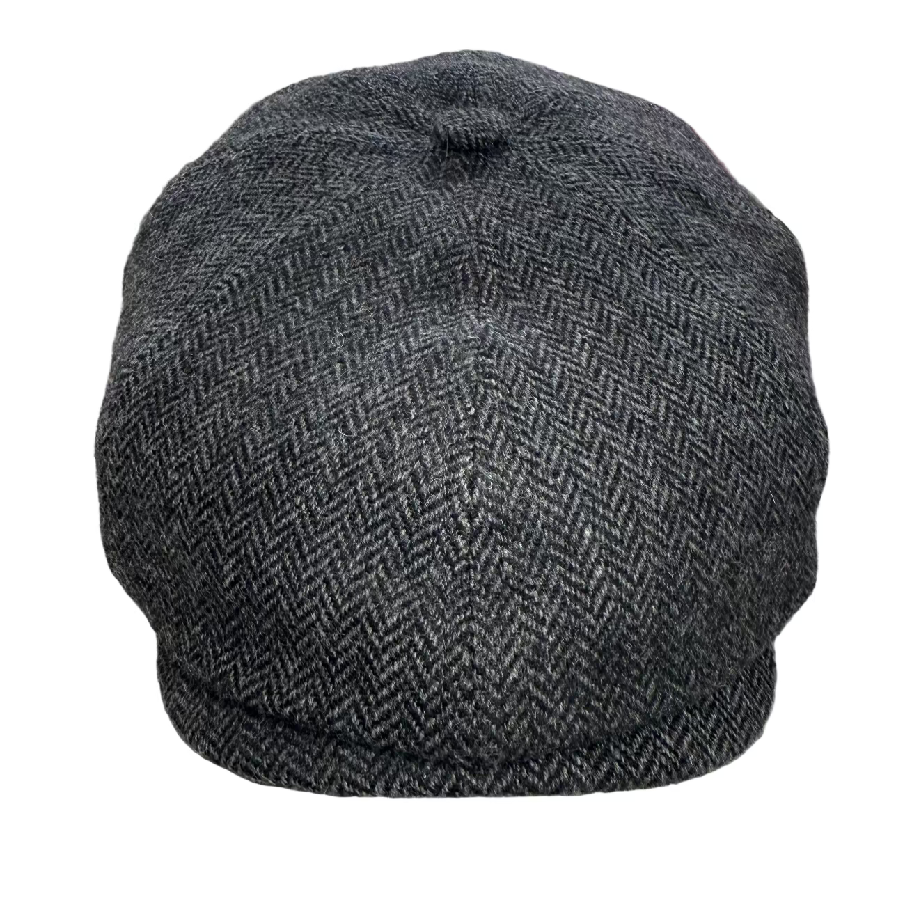Tommy Shelby Newsboy Cap by FunkyBrims. Gray Herringbone