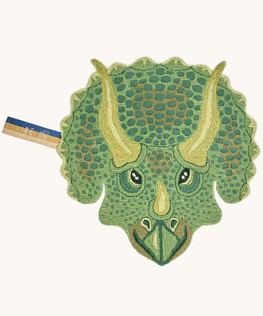 Triceratops Head Rug