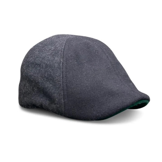 The Trinity - Black & Smoke Cap by Boston Scally Co.