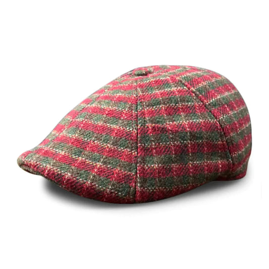 The Wonderland Christmas Newsboy Cap by Boston Scally Co.