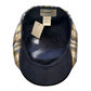 Yorkshire Plaid, blue and gold, newsboy at FunkyBrims