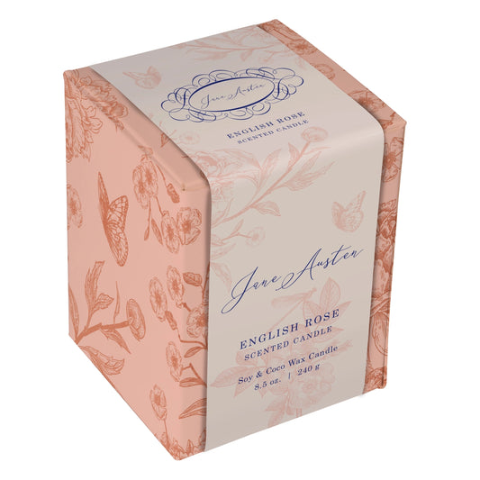 Ceramic Jane Austen Be the Best Judge Scented Candle