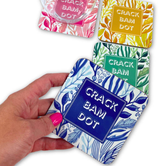 Colorful Mahjong Coasters Set of 4