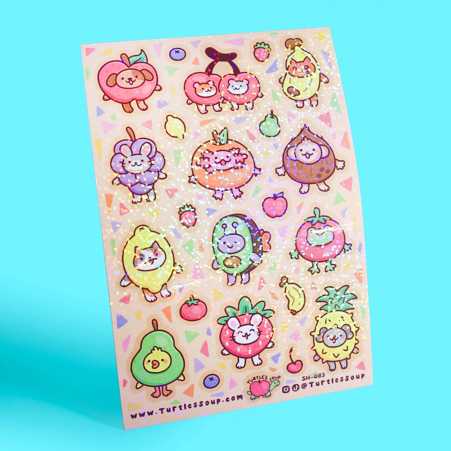 Fruit Friends Sticker Sheet
