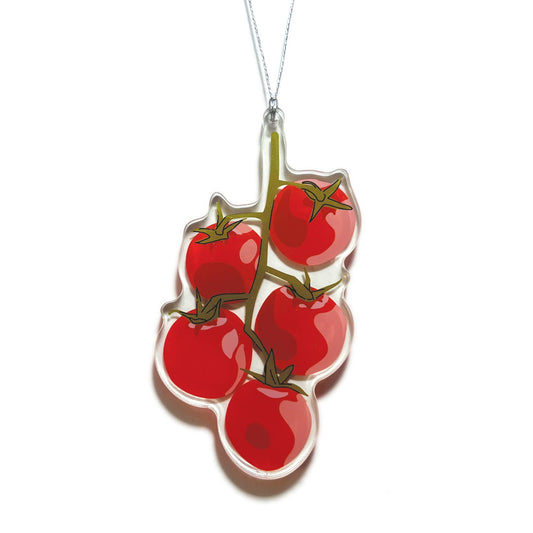 Tomatoes on the Vine Christmas Ornament