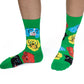 Kristina Micotti Dogs Large Crew Socks