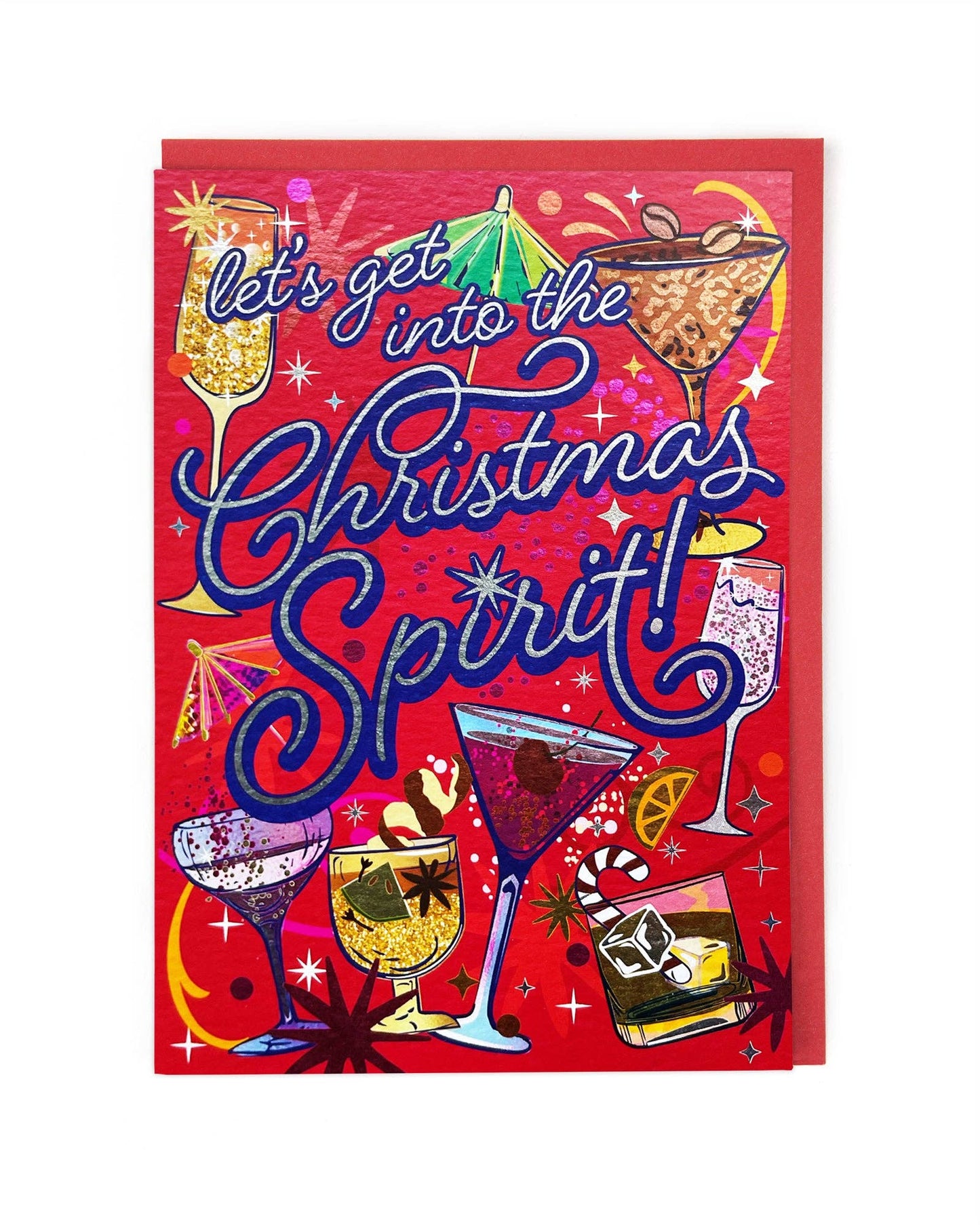 Christmas Spirit Greeting Card