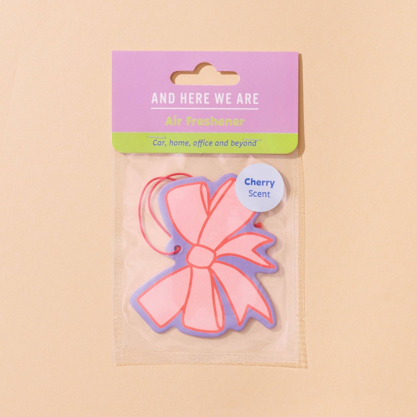 Classic Bow Cherry Air Freshener