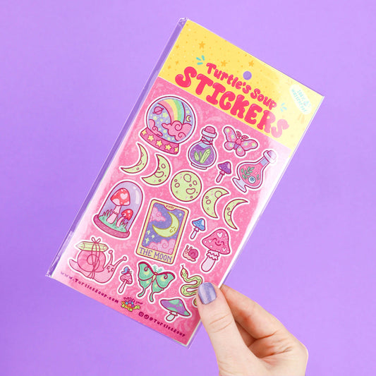 Witchy Things Vinyl Sticker Sheet