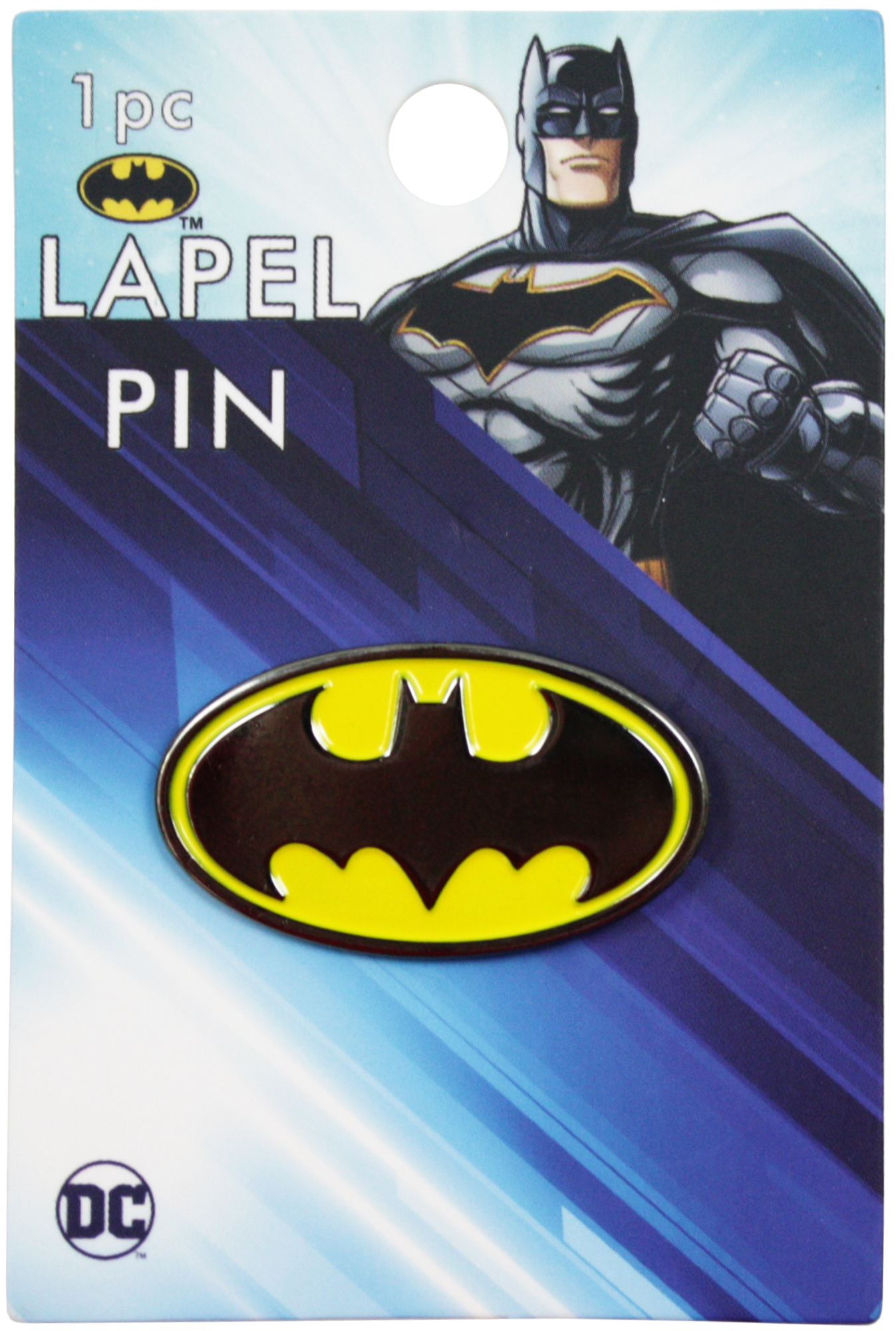 Enamel Pin - Batman - Yellow And Black Logo