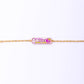 Babelicious Bubble Gum Bracelet - 18k Gold Gilt Enamel