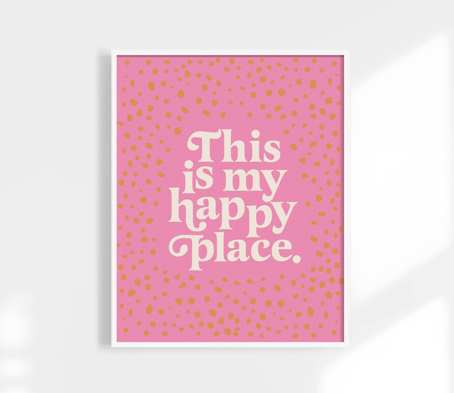 This Is My Happy Place Print