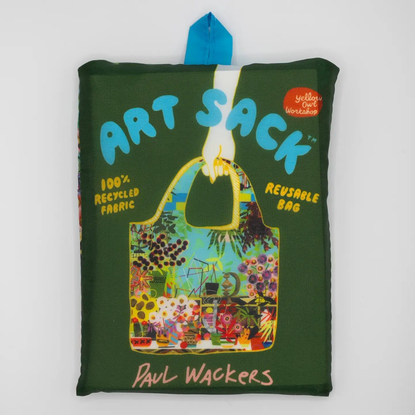 Yellow Owl Art Sacks