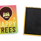 Bob Ross "Happy Trees" Novelty Quote Magnet