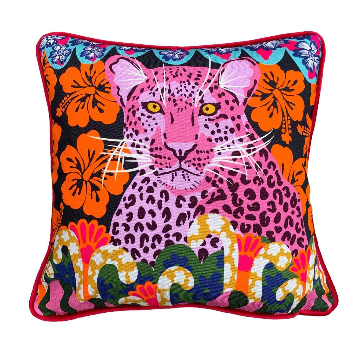 Jazzy Jungle Cushion Cover