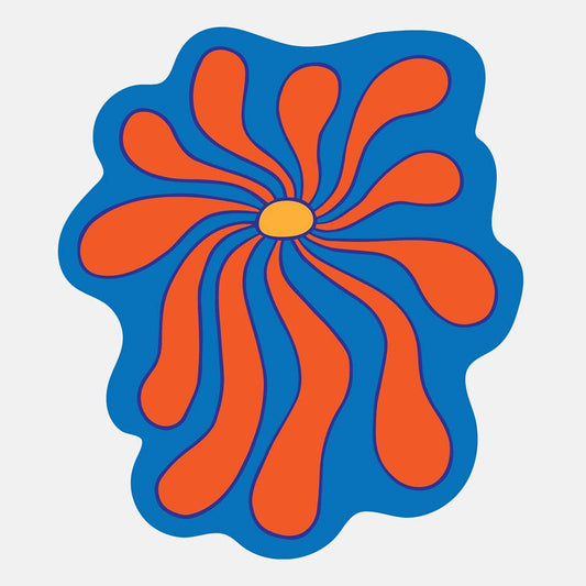 Wiggle Flower Sticker