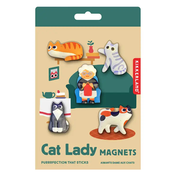 Cat Lady Magnets