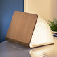 Natural Wood Smart Book Light