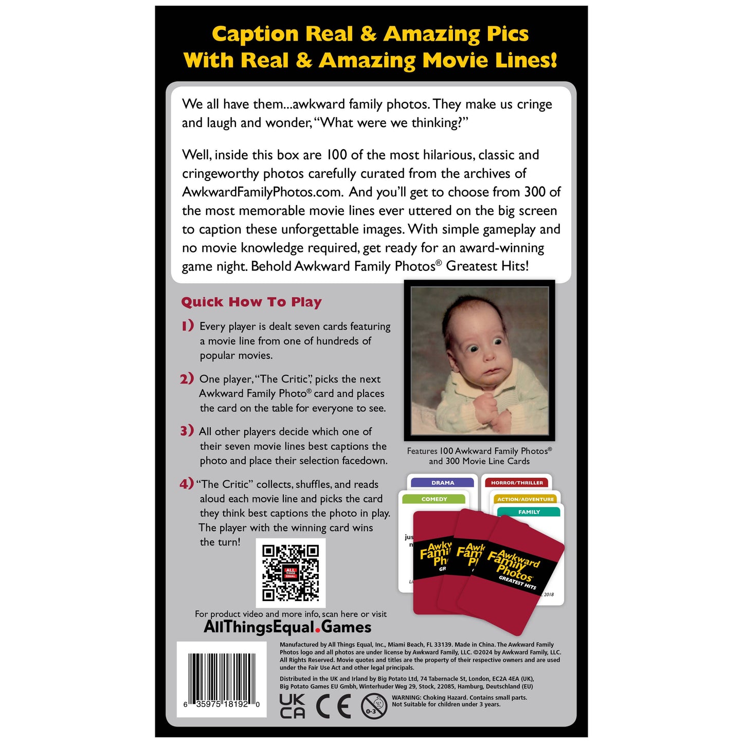 Awkward Family Photos Greatest Hits Game