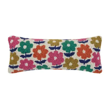 Groovy Blooms Hook Pillow