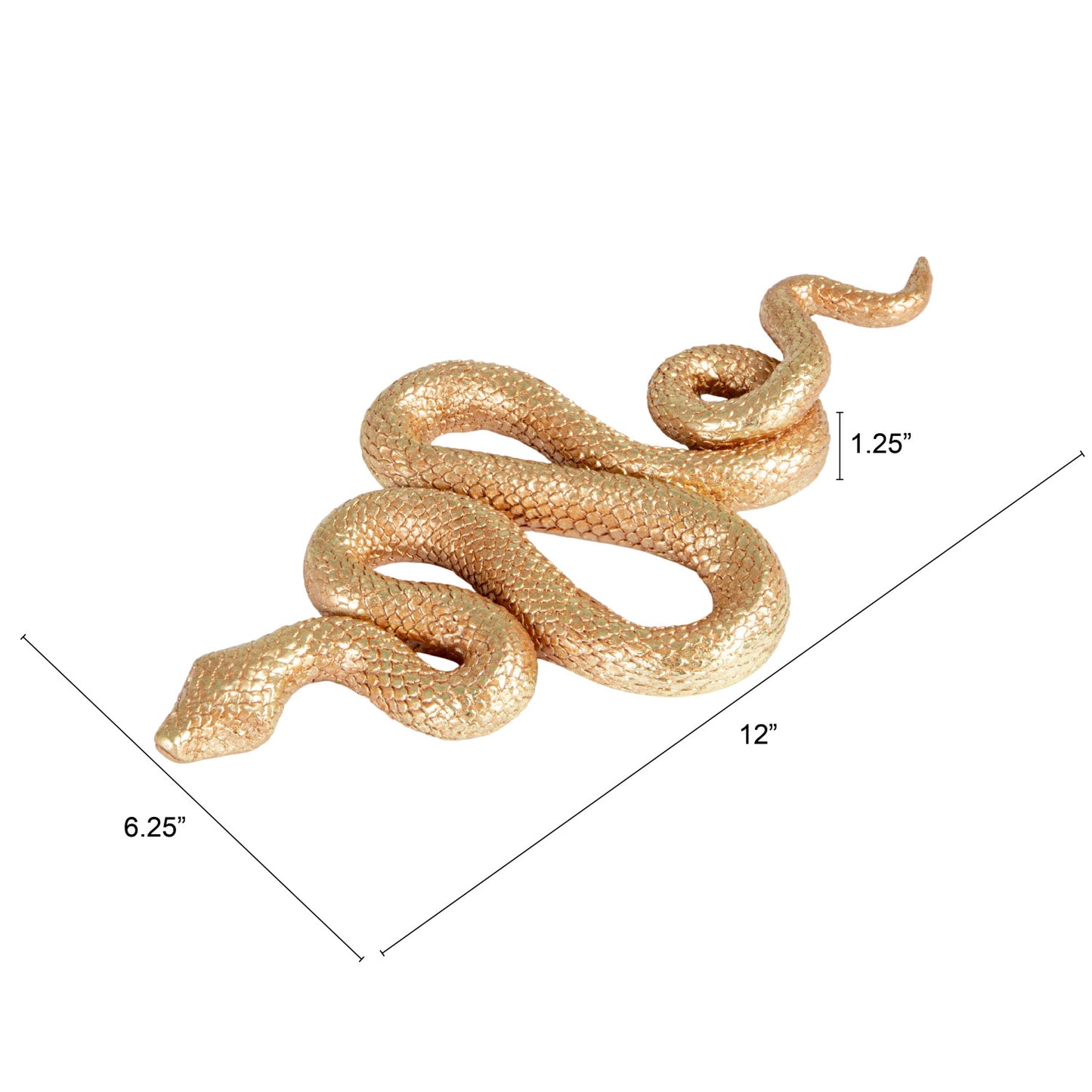 Resin Snake Wall Décor