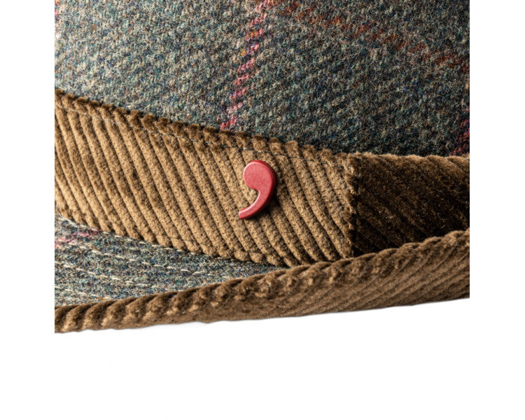 The Wool Trilby - Green Plaid by Alfonso d’Este