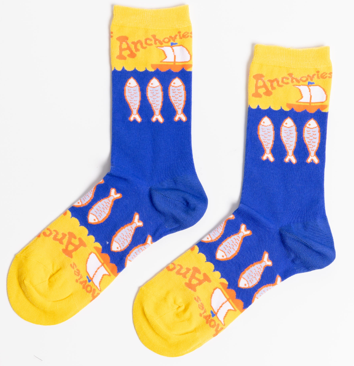 Yellow Owl Fun Socks