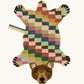 Small Archie Check Bear Rug