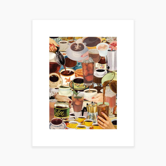 Wake Up and Smell the Coffee Art Print