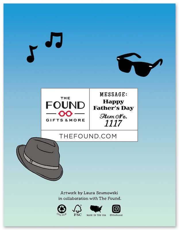 You're The Coolest Dad Blues Brothers Father's Day Card