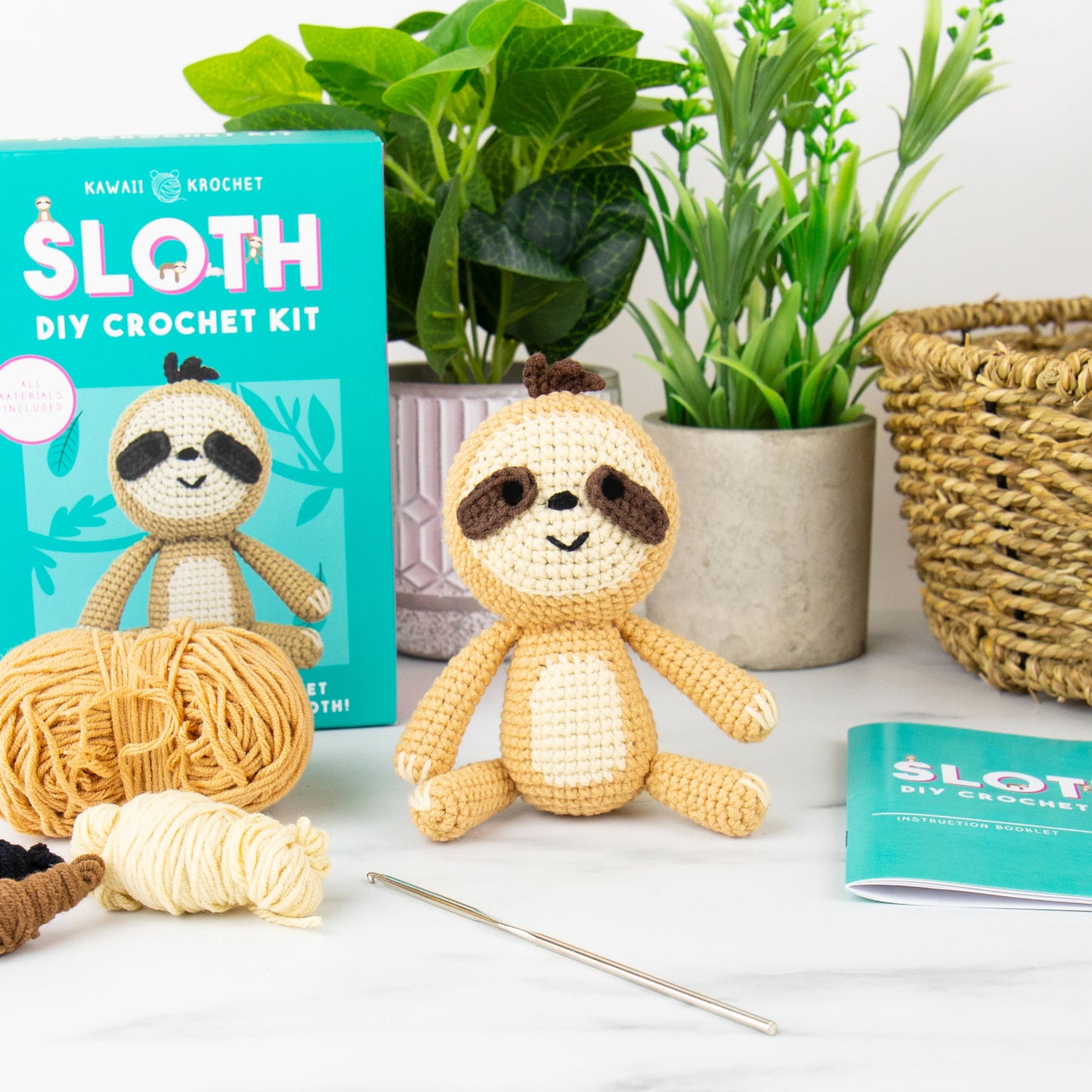 Sloth Kawaii Crochet Kit