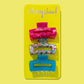 Claw Hair Clip Trio - Colorful Confetti