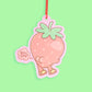 Strawberry Toot Scented Car Air Freshener