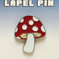 Enamel Pin - Red Cap Spotted Mushroom (Fly Agaric)