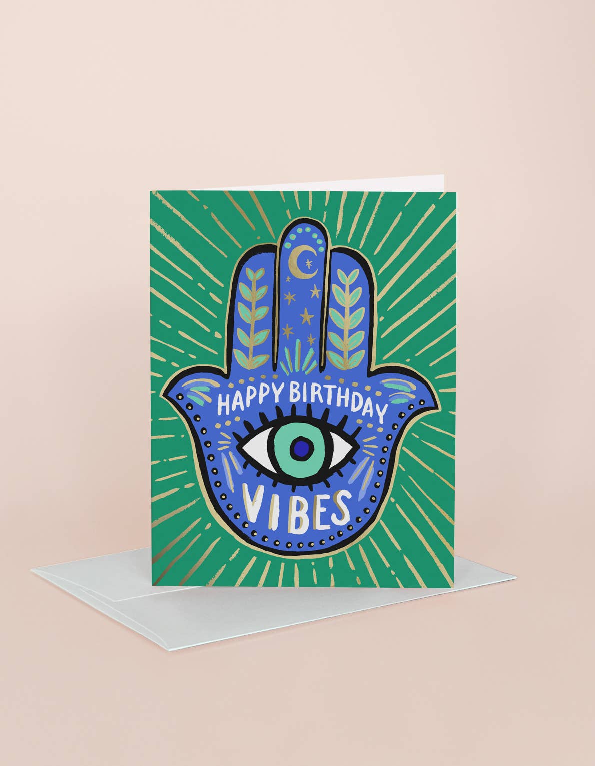 Hamsa Birthday Greeting Card