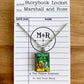 Book Locket The Wizard of Oz Necklace