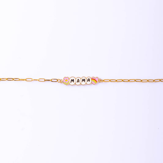 Mama Bracelet - Gold Mother's Day Gift Statement Jewelry