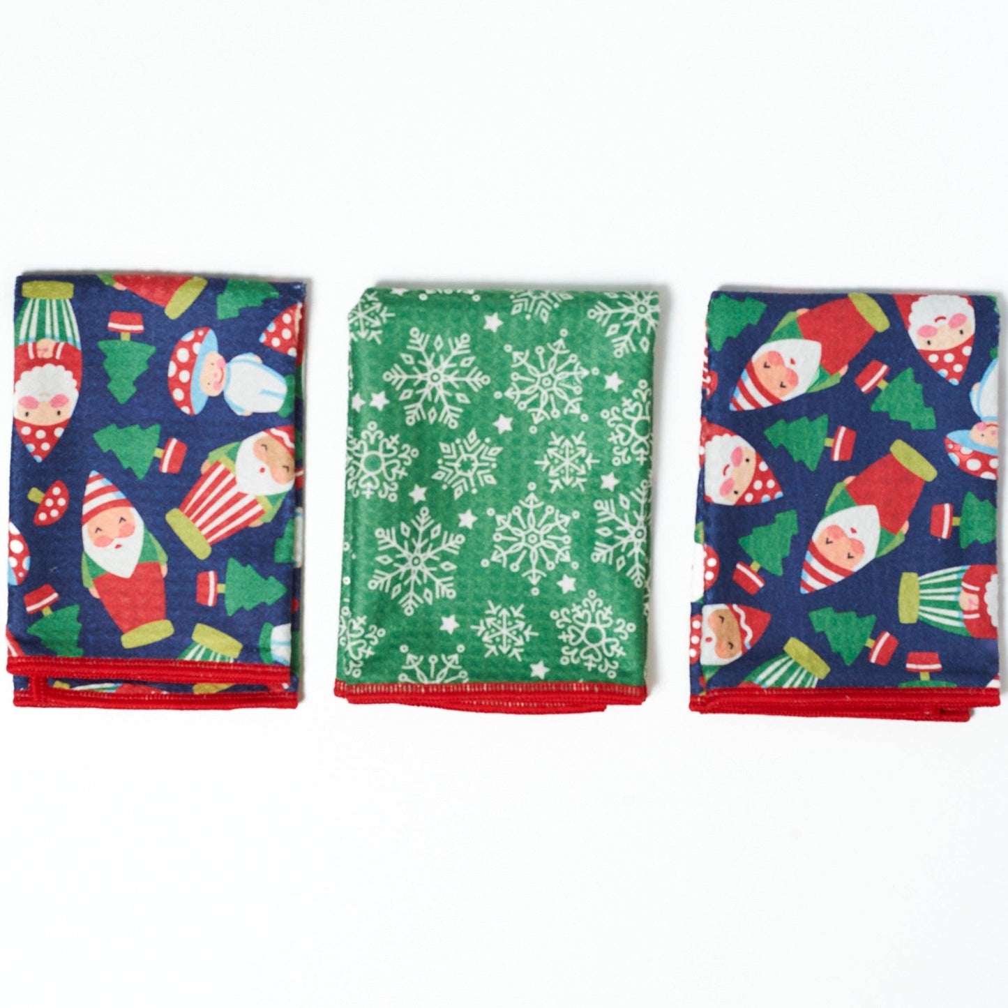 Santa Gnome Mighty Mini Towel (Set of 3)