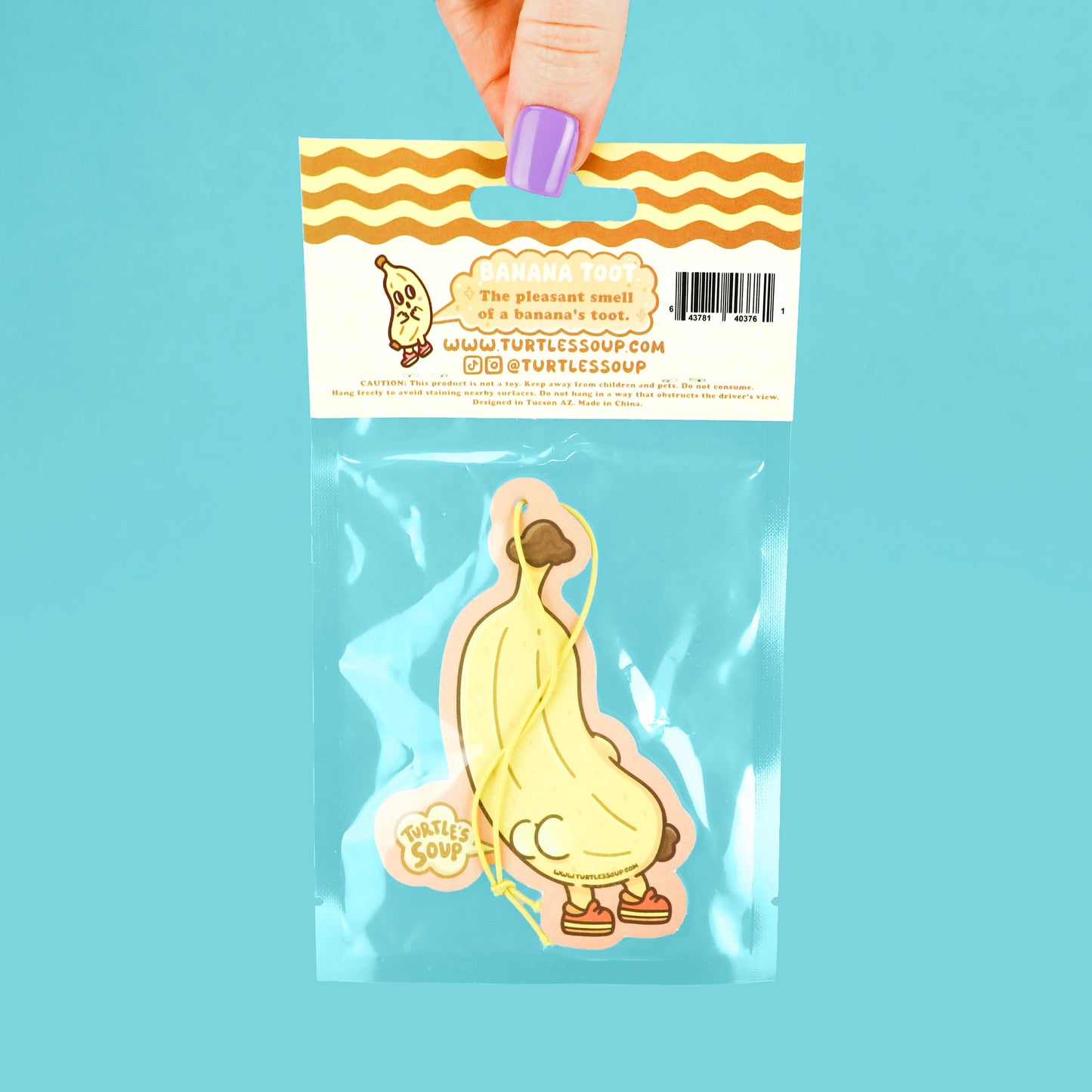 Banana Toot Car Vehicle Scented Air Freshener