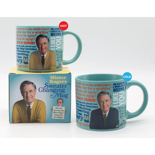 Mister Rogers Heat-Changing Coffee Mug